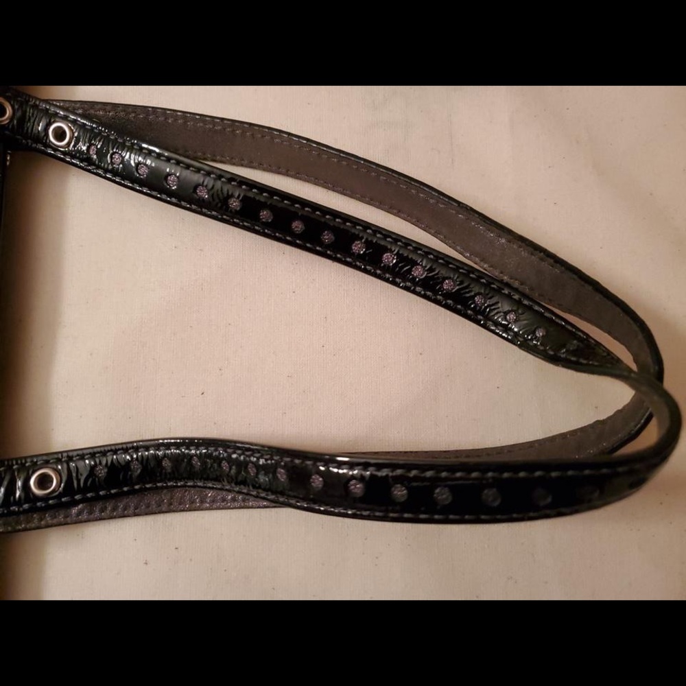 Coach Black Patent Leather Tote - Picture 7 of 9